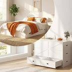 Letto a scomparsa a mobile convertibile bianco con divano, matrimoniale francese/matrimoniale, 2 posti