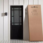Struttura letto a piattaforma nera/marrone/cioccolato – Senza testiera, Queen, Posti 2