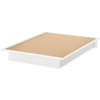 Struttura letto a piattaforma nera/marrone/cioccolato – Senza testiera, Queen, Posti 2