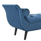 Panca fondo letto in velluto Beige/Blu/Rosa/Viola – Capitonnè, 2 cuscini, gambe in rovere, 1 posto