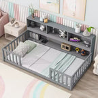 Struttura letto singola in metallo nero, stile piattaforma, montaggio a 1 persona