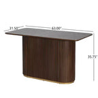 Nero/Beige e Noce/Beige | Set da pranzo 5 pezzi altezza bancone | 4 posti a sedere