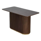 Nero/Beige e Noce/Beige | Set da pranzo 5 pezzi altezza bancone | 4 posti a sedere