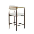 Nero/Beige e Noce/Beige | Set da pranzo 5 pezzi altezza bancone | 4 posti a sedere