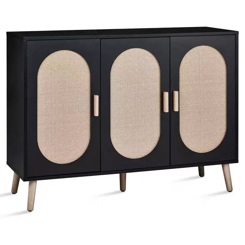 Scarpiere Indipendente in Rattan Naturale – 24 Paia