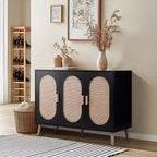 Scarpiere Indipendente in Rattan Naturale – 24 Paia
