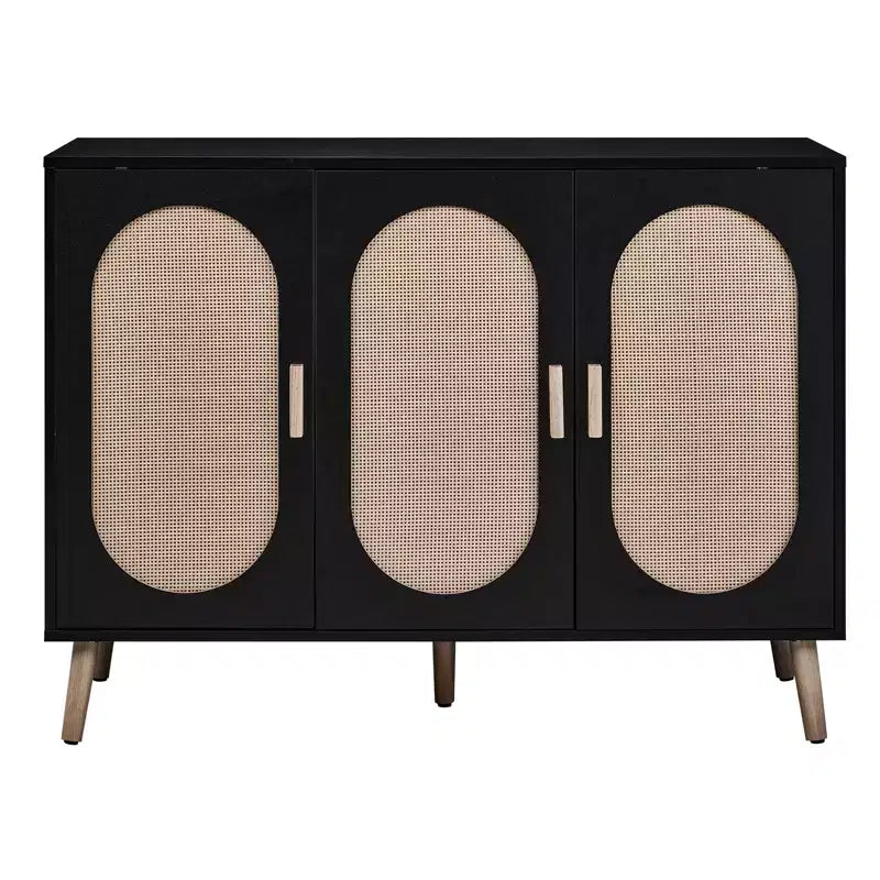 Scarpiere Indipendente in Rattan Naturale – 24 Paia