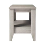 Comodino classico quadrato – Nero / Ciliegio / Grigio / Bianco, Montaggio da 1 persona