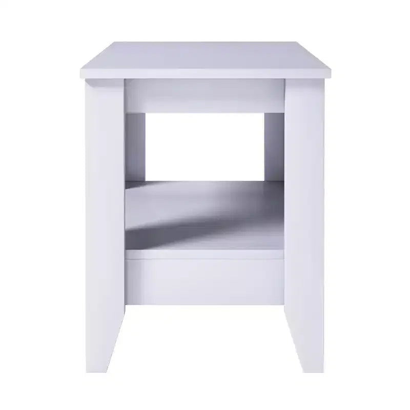 Comodino classico quadrato – Nero / Ciliegio / Grigio / Bianco, Montaggio da 1 persona