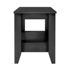 Comodino classico quadrato – Nero / Ciliegio / Grigio / Bianco, Montaggio da 1 persona