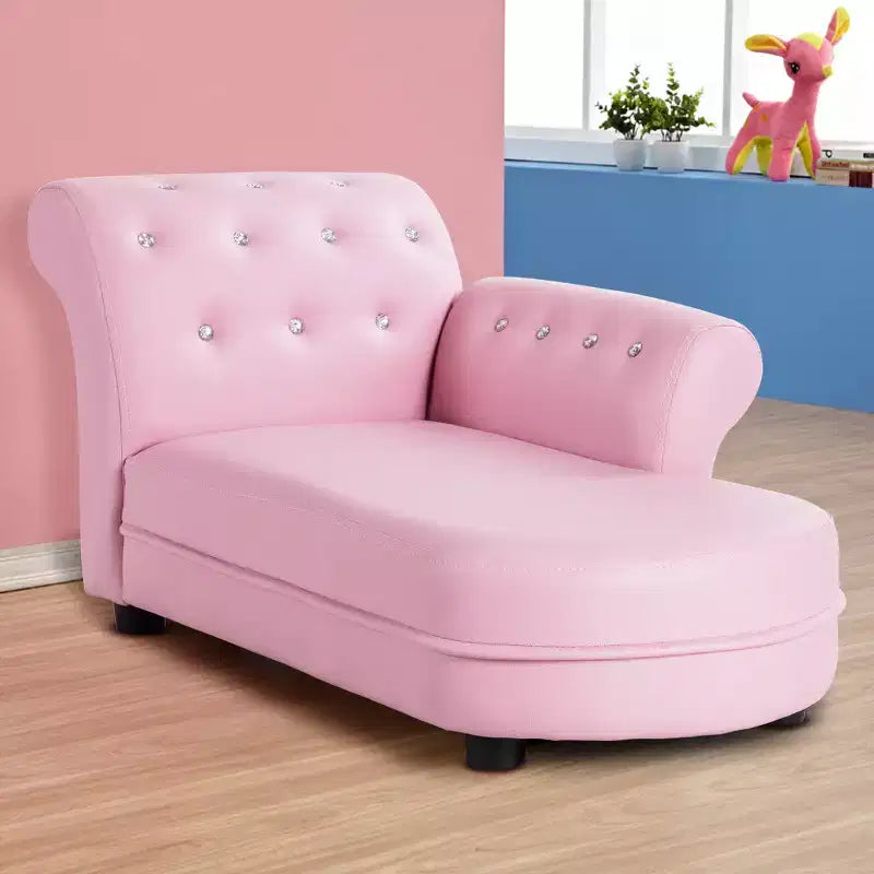 Poltroncina per bambini rosa – Seduta singola