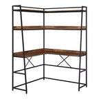 Clydebank Corner Desk with Bookcase and USB Plug - HOMES: Inside + Out