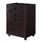 24/7 Shop At Home Nymik Lockable and Mobile File Cabinet